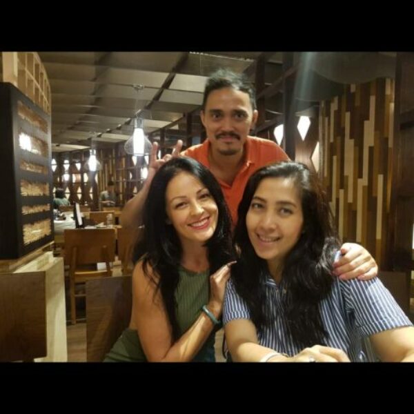Desy and Boetge during our reunion in Jakarta